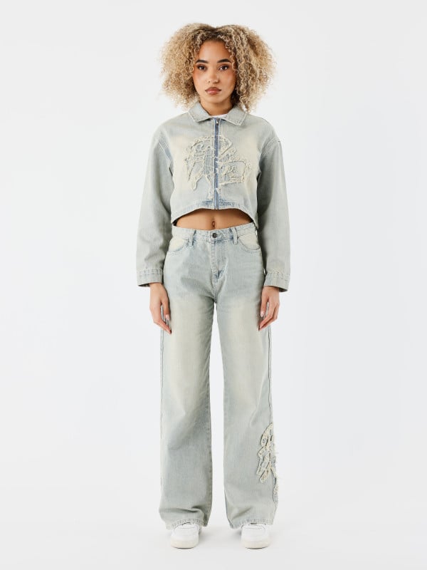 project x paris Jeans ample délavé