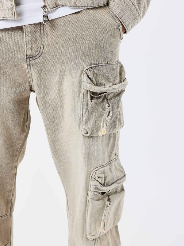 Project X Paris Jeans Brute Workwear Multi-poches