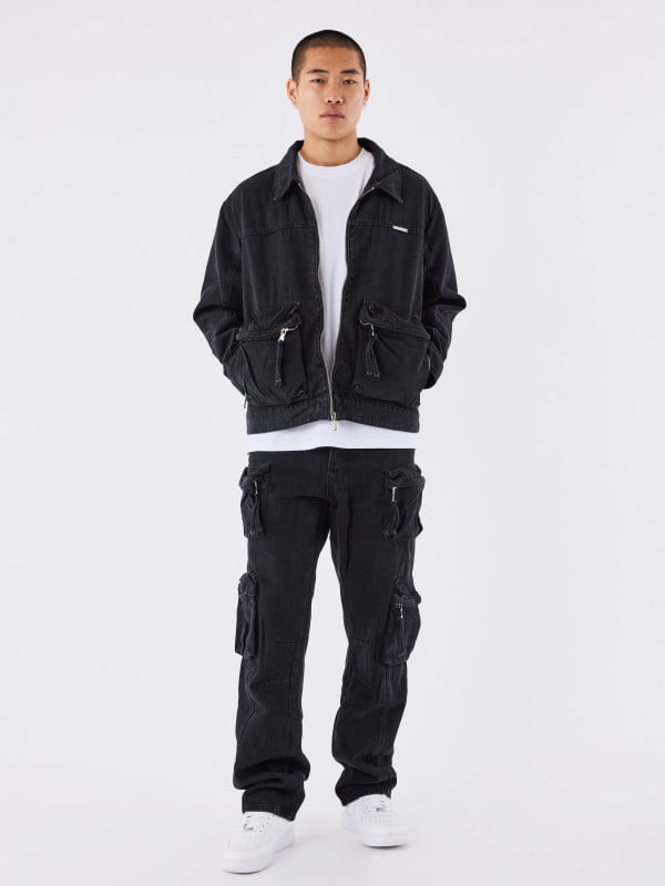 project x paris Jeans brute workwear multi-poches