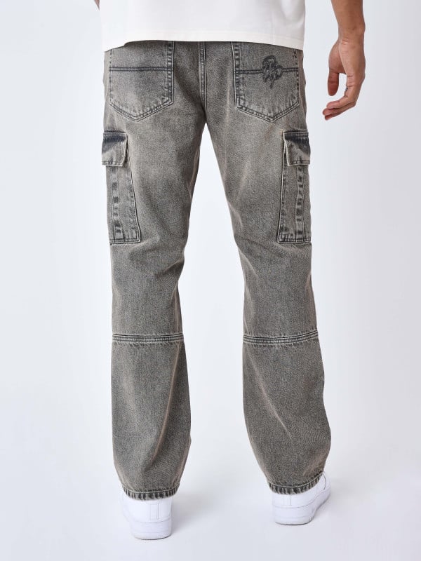 Project X Paris Jeans Flare A Découpes