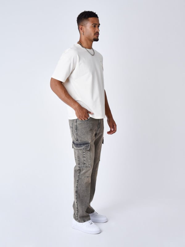 Project X Paris Jeans Flare A Découpes