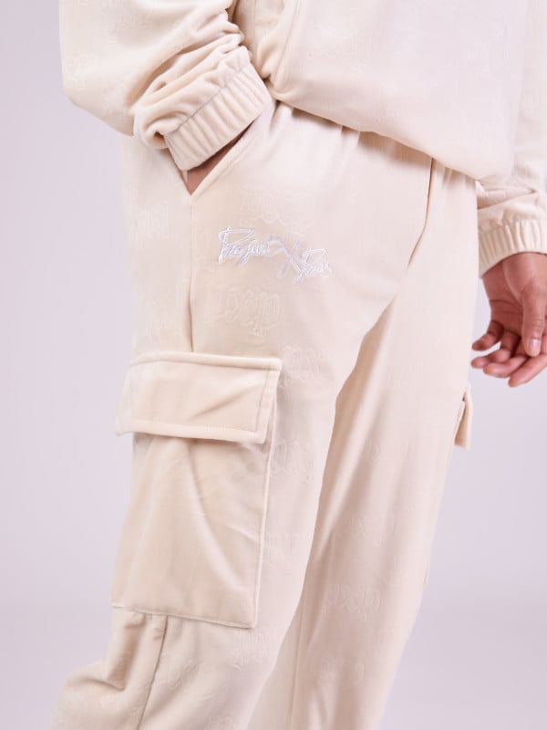 Project X Paris Jog Pant En Velour Gaufré
