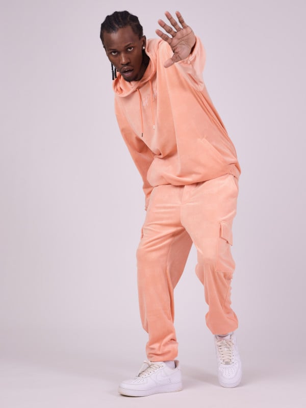 Project X Paris Jog Pant En Velour Gaufré