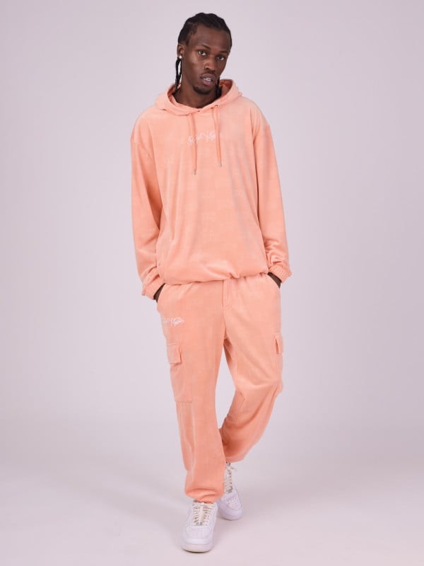 Project X Paris Jog Pant En Velour Gaufré
