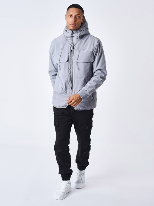 Project X Paris Manteau Matelassé Bimatière