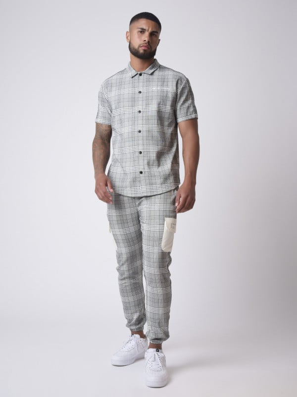 Project X Paris Pantalon à Carreaux