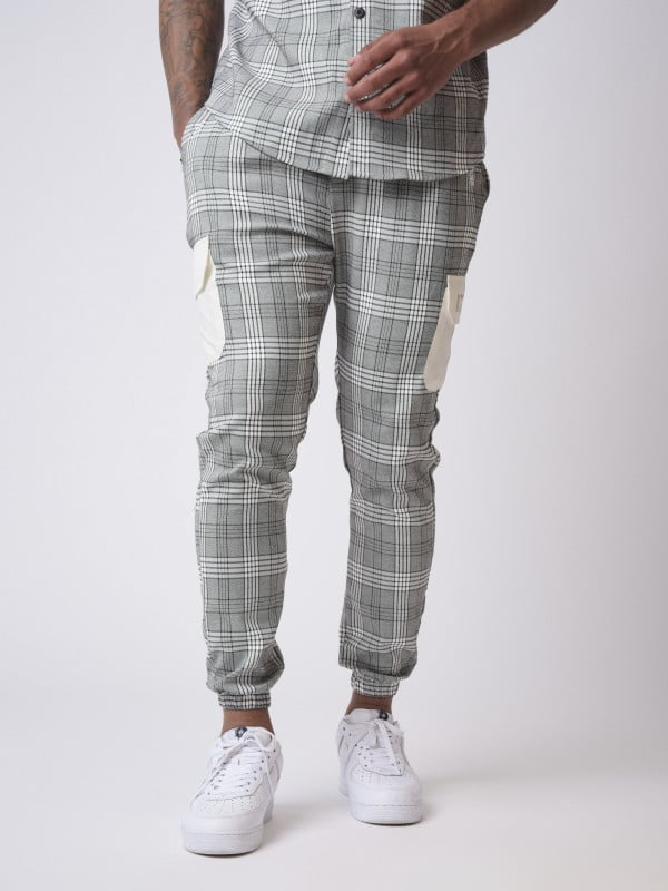 project x paris Pantalon à carreaux