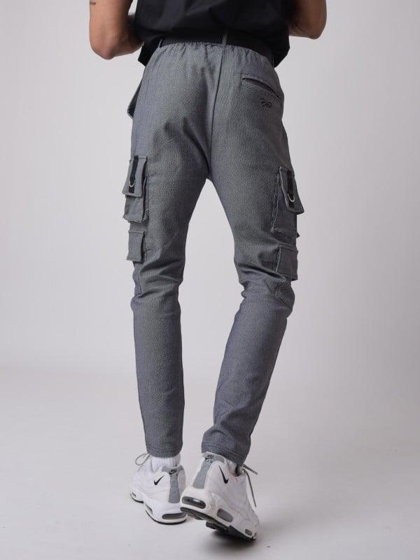 Project X Paris Pantalon à Poches Avec Ceinture