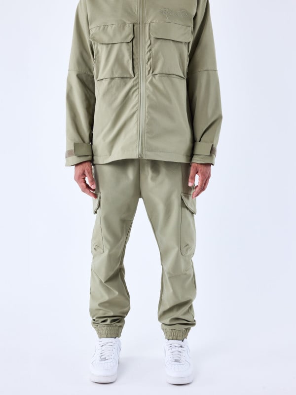 Project X Paris Pantalon Cargo Cotelé A Poches