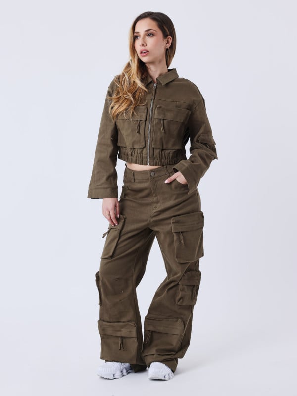 project x paris Pantalon Cargo poly