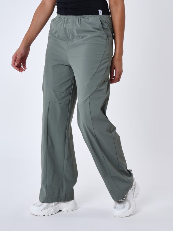 Project X Paris Pantalon Droit à Découpes