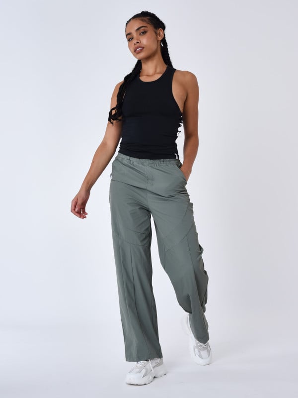 project x paris Pantalon droit à découpes