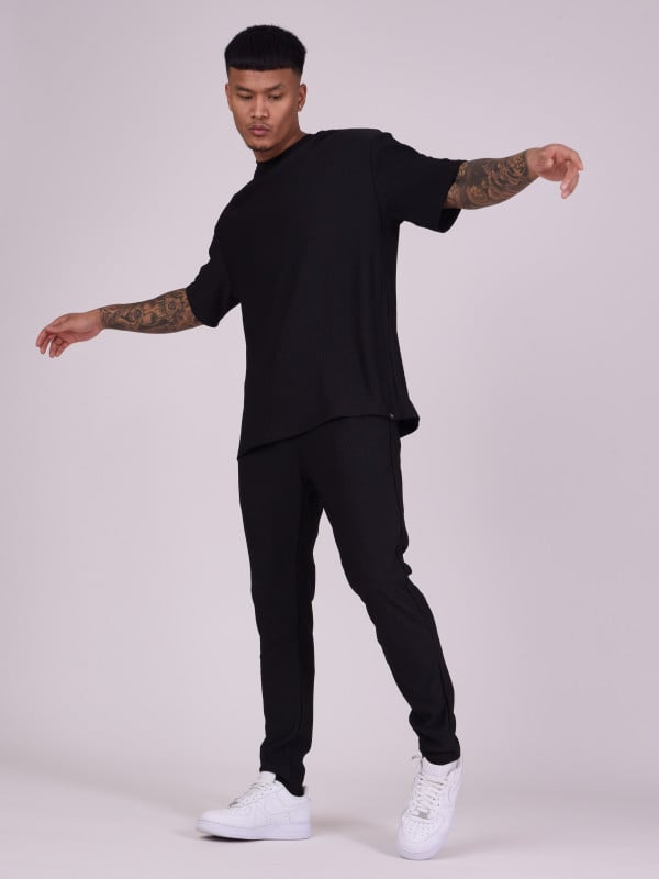 project x paris Pantalon en matière texturé