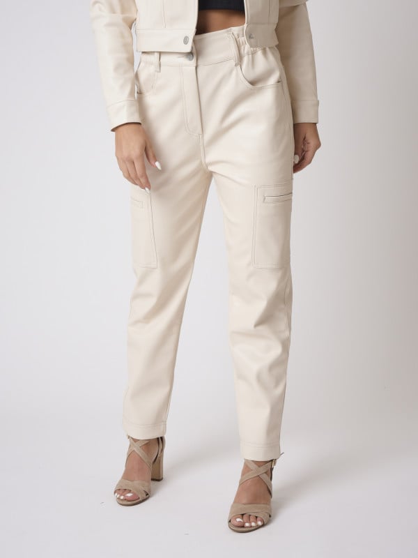 project x paris Pantalon en simili cuir