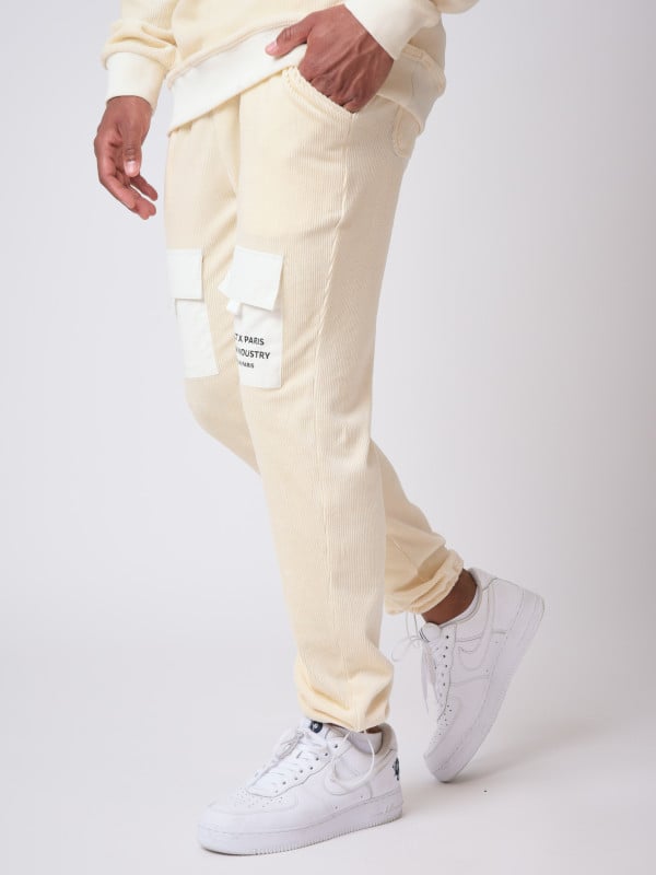 Project X Paris Pantalon En Velours Cotelé