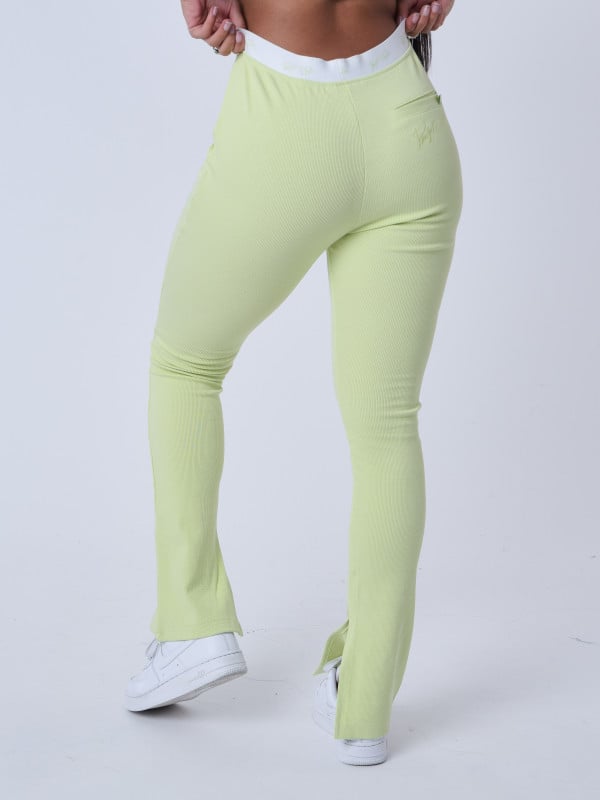 Project X Paris Pantalon Flare Ourlet Fendu