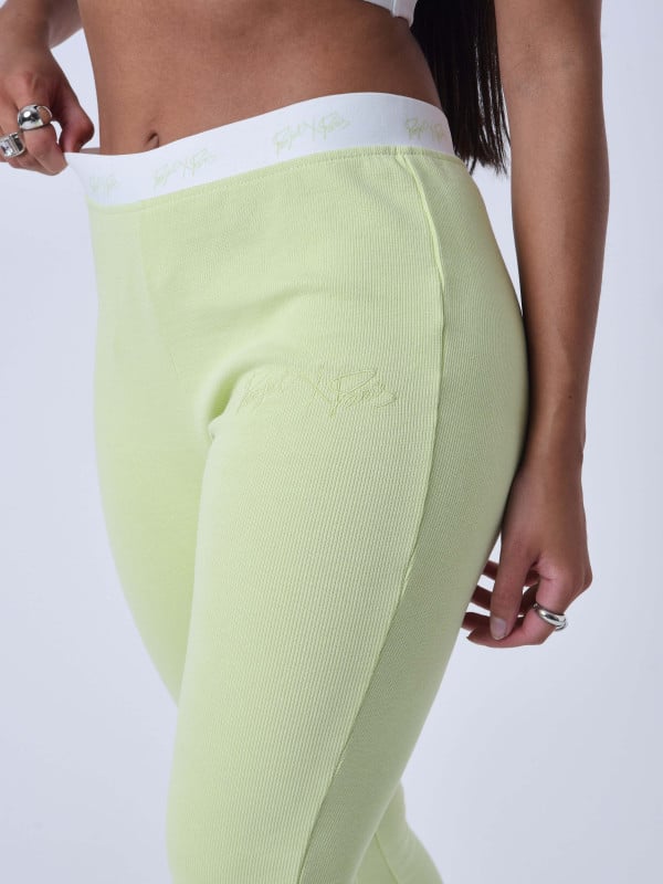 Project X Paris Pantalon Flare Ourlet Fendu