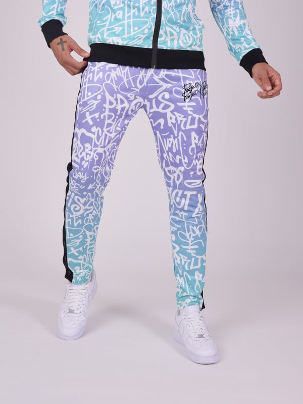 Project X Paris Pantalon Graffiti Dégradé