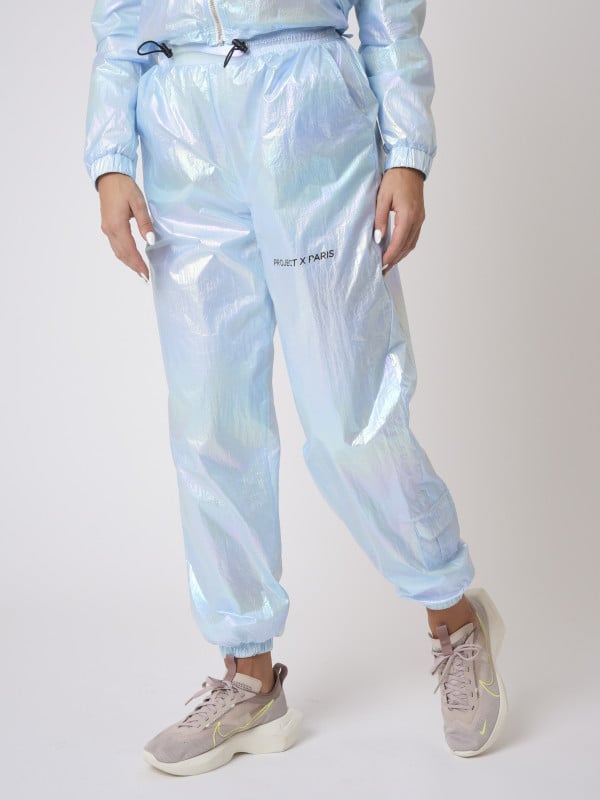 project x paris Pantalon matière irisée