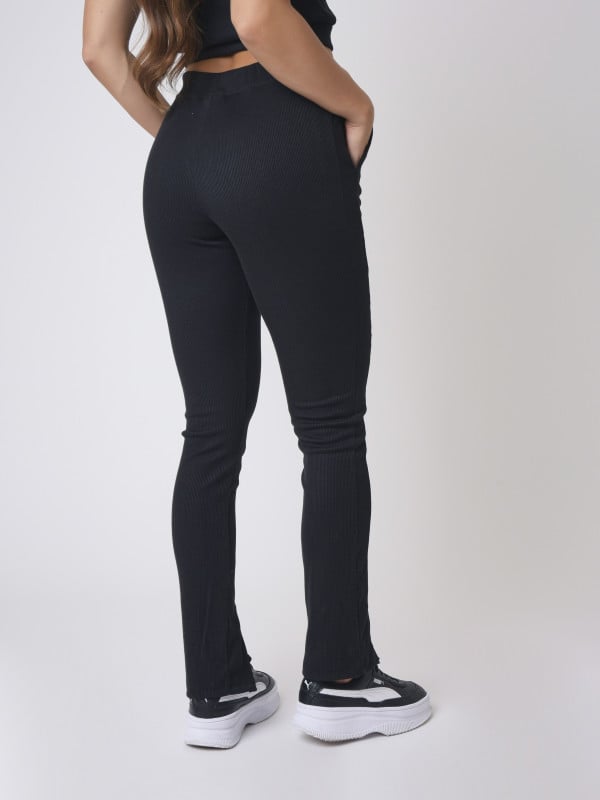 Project X Paris Pantalon Moulant évasé Cheville