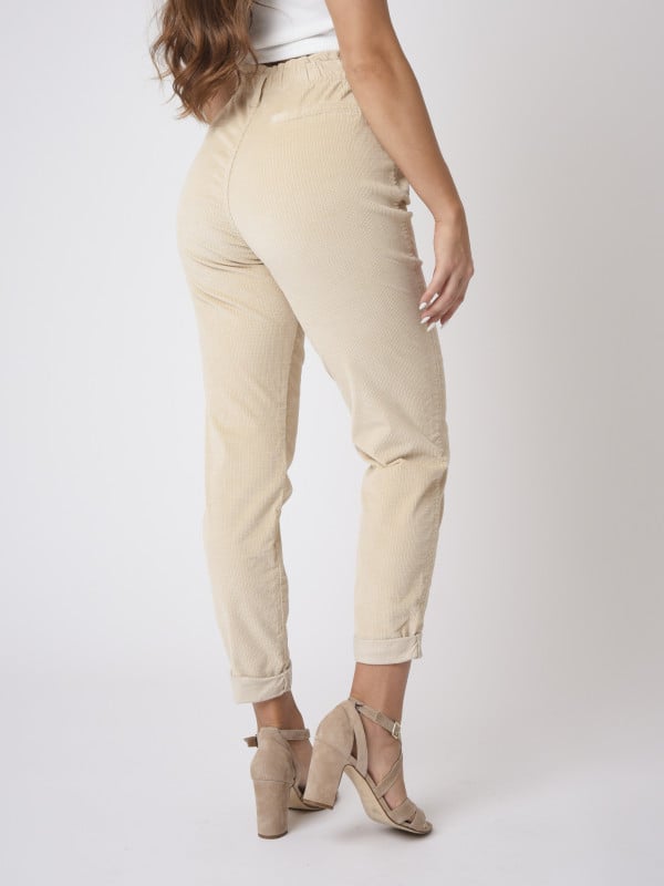 Project X Paris Pantalon Slouchy Velours Côtelé