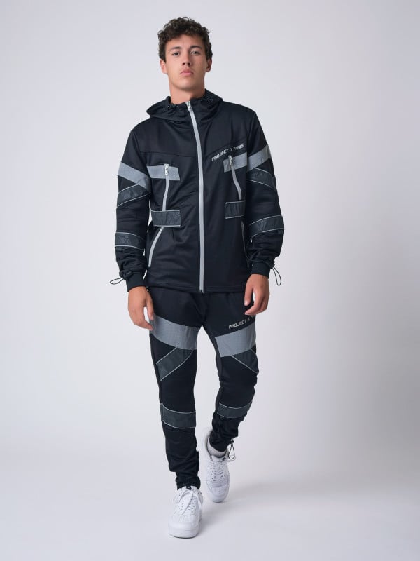 Project X Paris Pantalon Style Biker Réfléchissant
