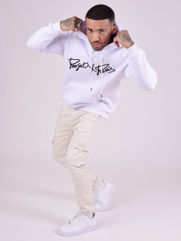 Project X Paris Pantalon Style Cargo Logo Miroir