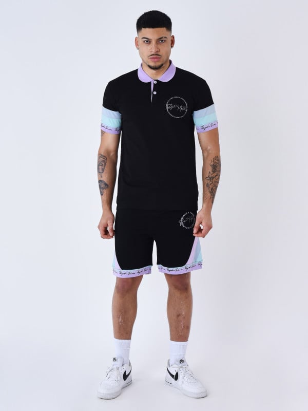 Project X Paris Polo Bande Colorée