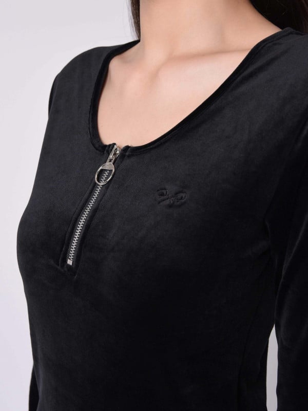 Project X Paris Pull Col Danseuse Zip