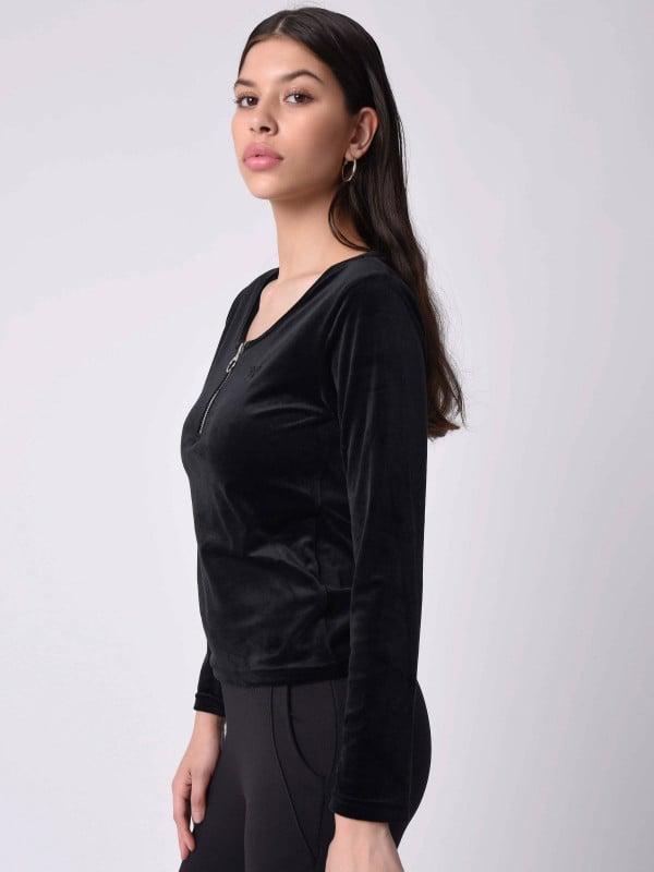 Project X Paris Pull Col Danseuse Zip