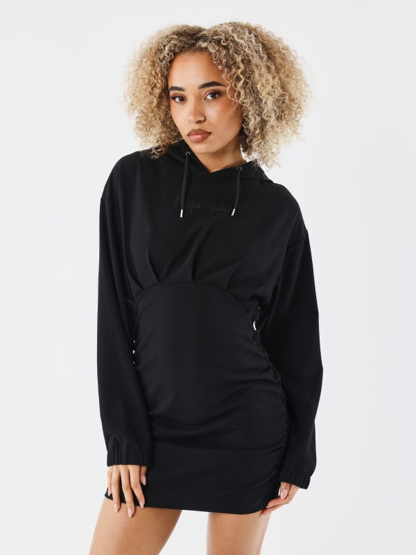 Project X Paris Robe à Capuche Manches Longues