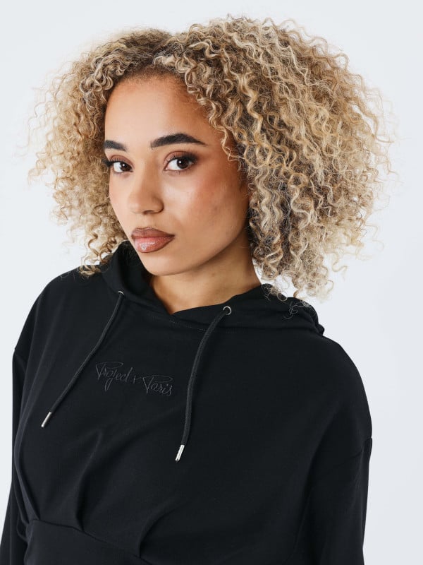 Project X Paris Robe à Capuche Manches Longues