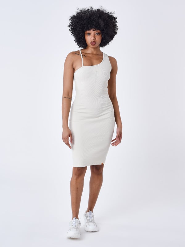 Project X Paris Robe Asymétrique A Bretelles