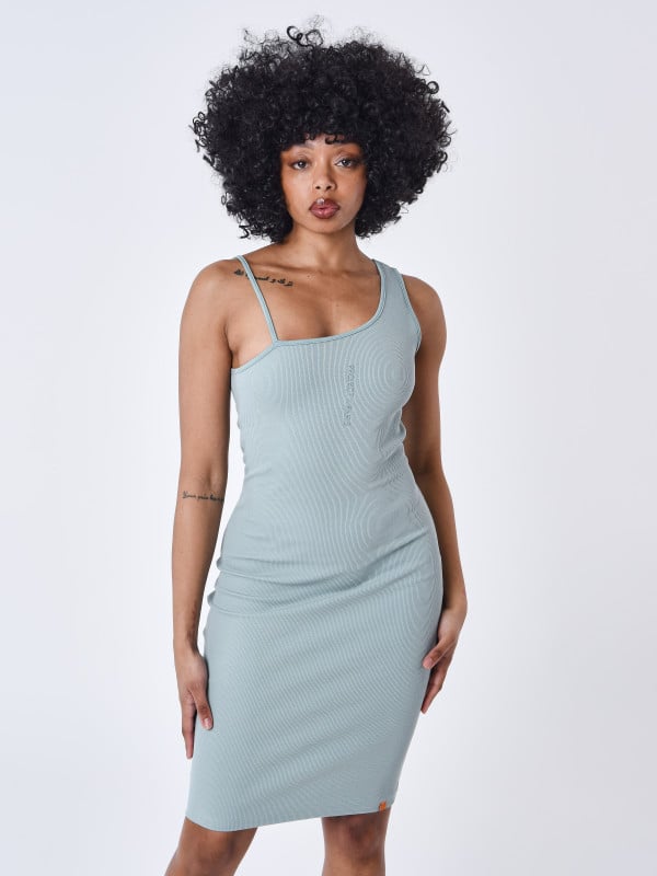 Project X Paris Robe Asymétrique A Bretelles