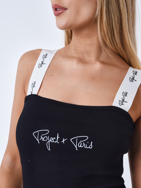 Project X Paris Robe Bretelles Larges