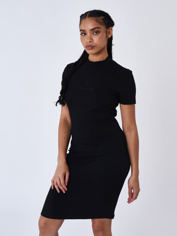 project x paris Robe côtelée