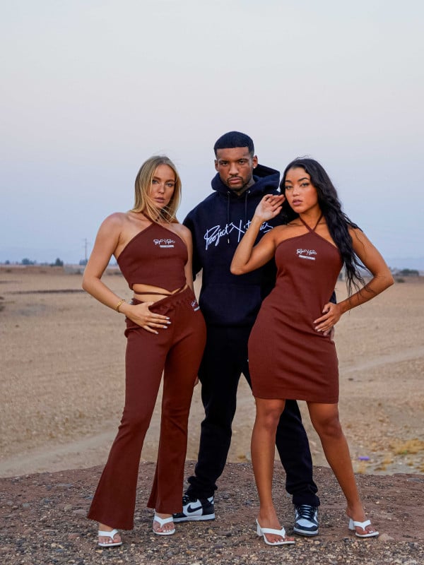 Project X Paris Robe Côtelée Dos Nu