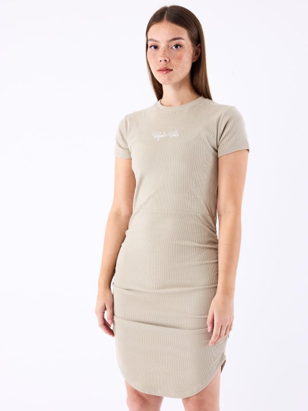 project x paris Robe côtelée Signature