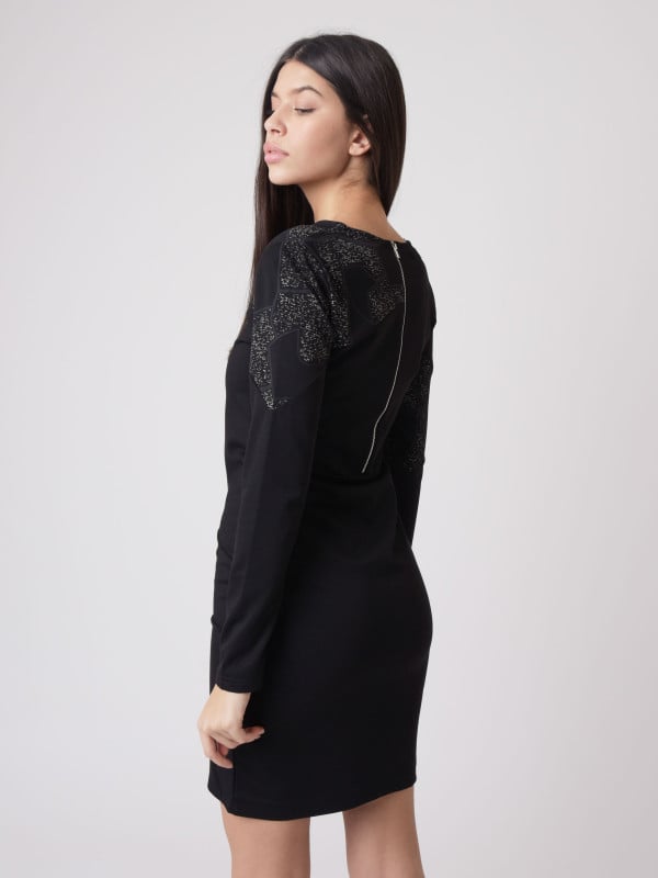 Project X Paris Robe Manches Longues Zip Dos
