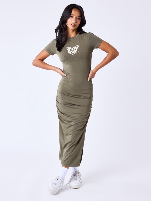 project x paris Robe Papillon