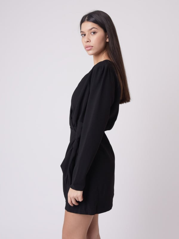 Project X Paris Robe Portefeuille Avec Noeud