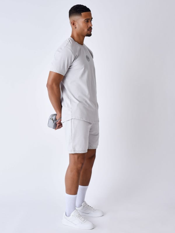 Project X Paris Short à Détails Tissé Labyrinthe