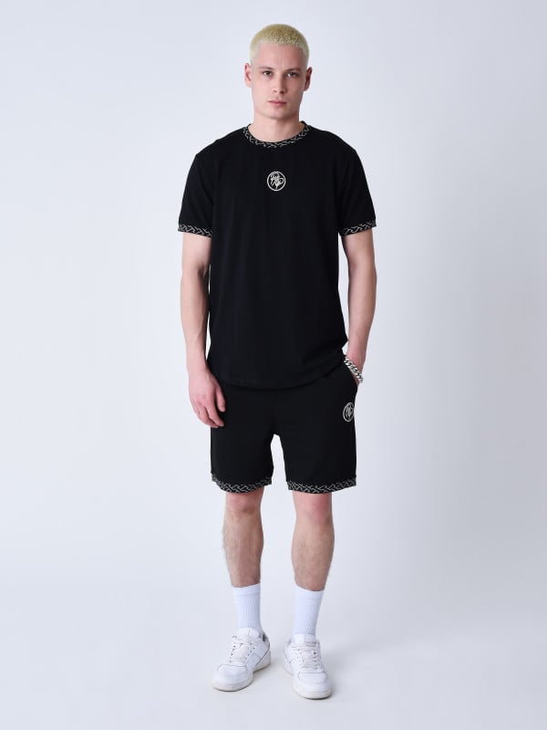 project x paris Short à détails tissé labyrinthe