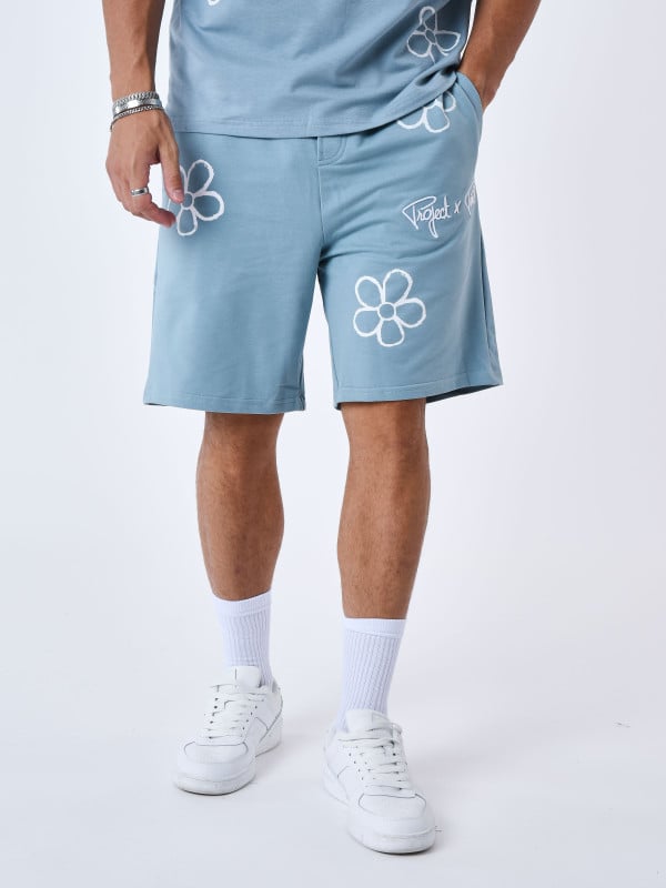 Project X Paris Short All Over Esquisse Fleurie