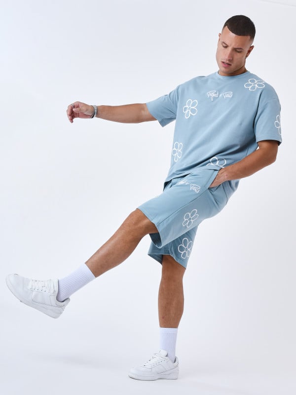 project x paris Short all over esquisse fleurie