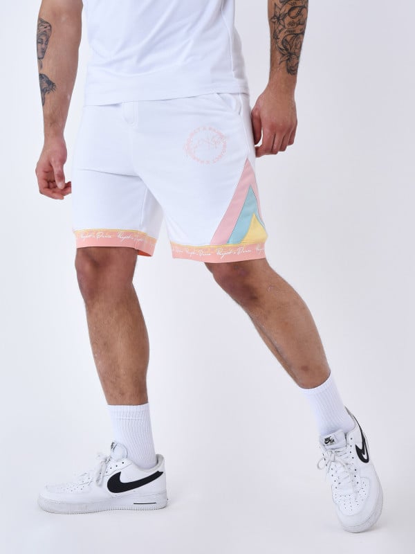 Project X Paris Short Bande Colorée