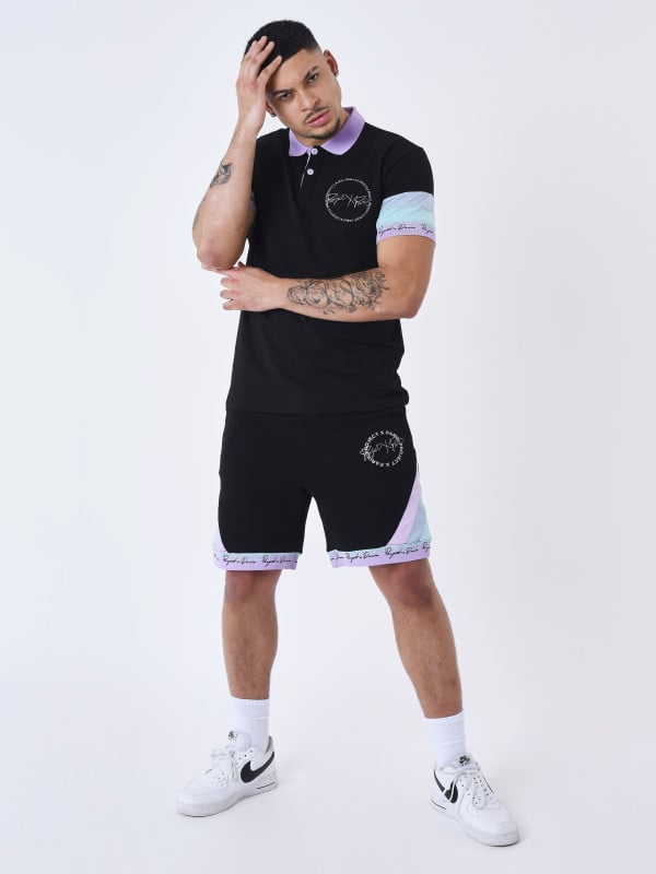 project x paris Short Bande colorée