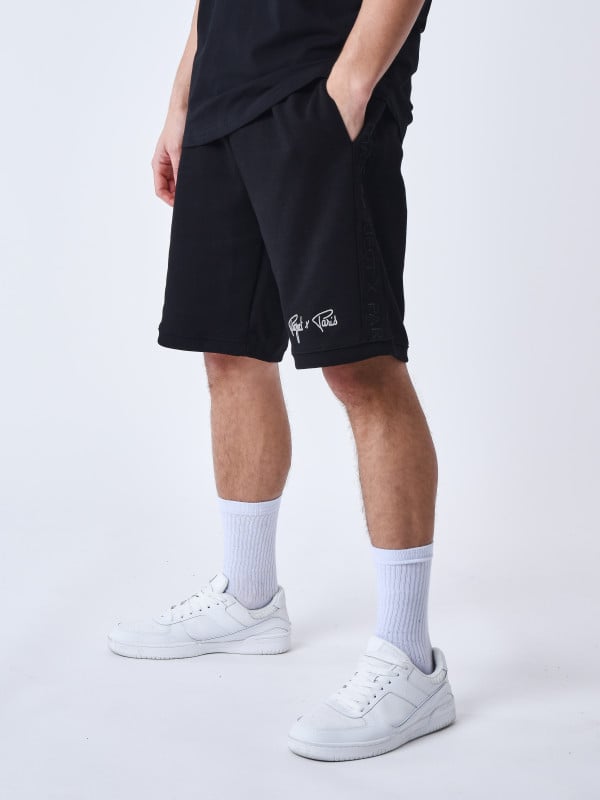 Project X Paris Short Bande Logo Brodé