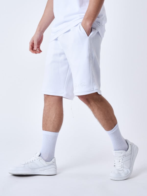 Project X Paris Short Bande Logo Brodé