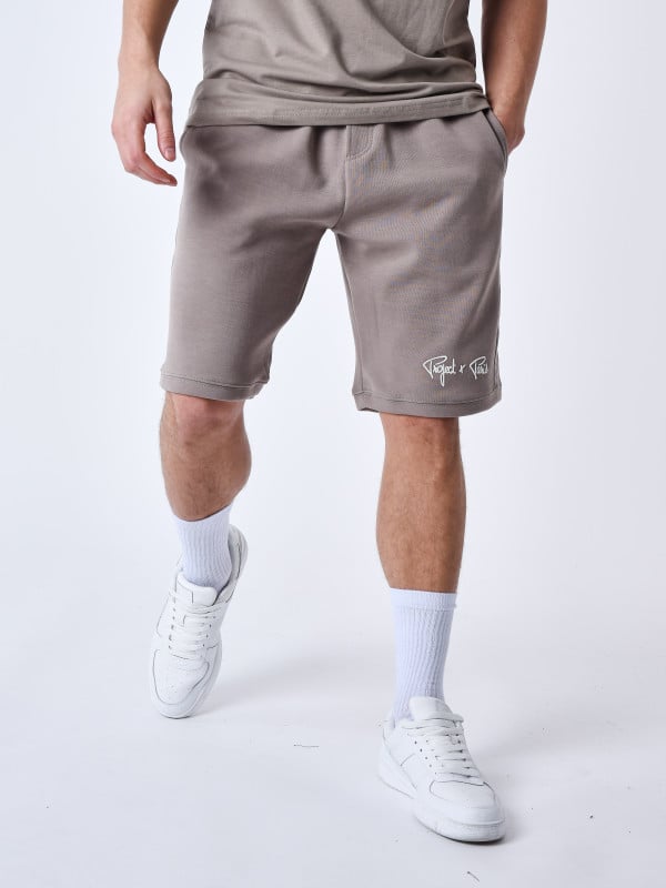 Project X Paris Short Bande Logo Brodé